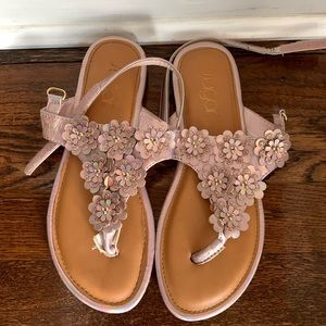 Sugar Rose Gold Sandals